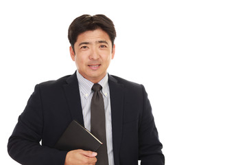 笑顔のビジネスマン