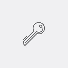 key outline icon