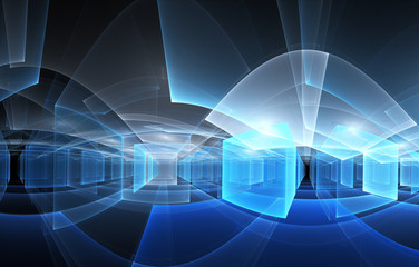 abstract fractal background