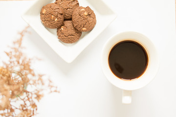 Coffee and cookie