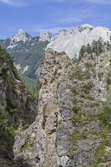 Giessenbachschlucht, bei Scharnitz