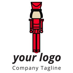 Soldier - England Travel Guide Vector