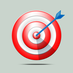 Target vector illustration