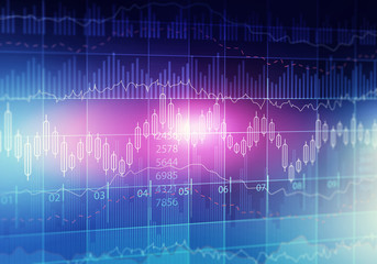 Sound equalizer background . Mixed media