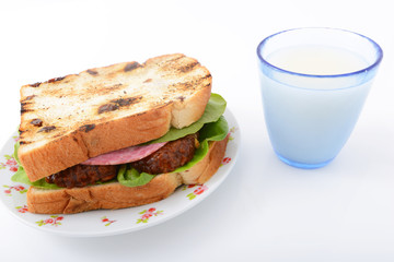 おいしそうなサンドイッチ