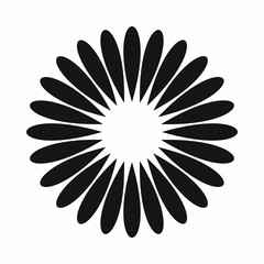 Waiting download icon in simple style isolated on white background. Loading symbol