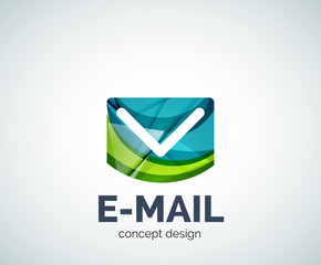 E-mail logo business branding icon
