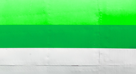 Old airplane body - Green