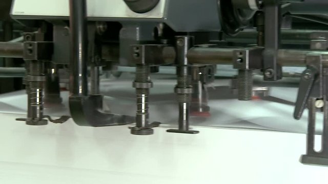 Offset printed machine