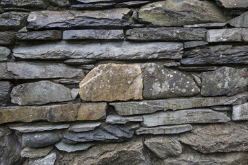 Stone Wall, Ambleside; Lake District; England