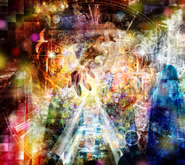 Mystical Abstract Painting
