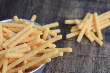 french fries with potatoes
