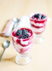 Blackberry desserts