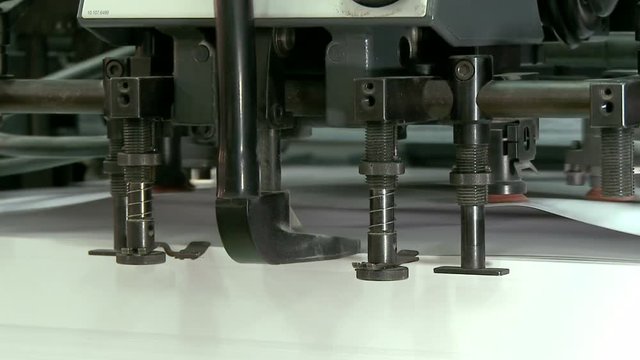 Offset printed machine