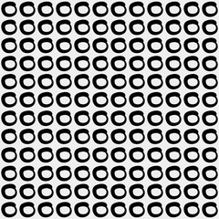 Minimal monochrome handwritten pattern dots, rounds