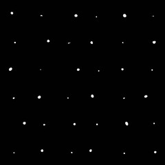 Minimal monochrome handwritten pattern dots, rounds