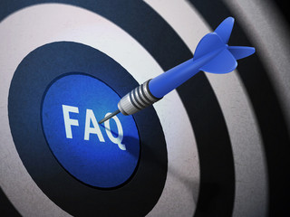FAQ target hitting by dart arrow