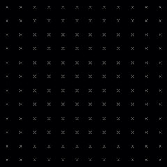 Minimal monochrome hand drawn pattern cross