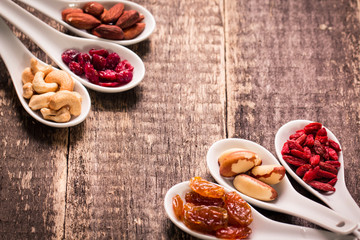 mix nuts seeds and dry fruits,healthy superfood,vegan food