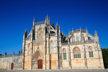 Fototapeta na wymiar Batalha Monastery in Portugal