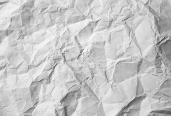 Мятый лист бумаги