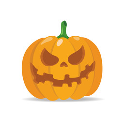Vector of pumpkin for Halloween