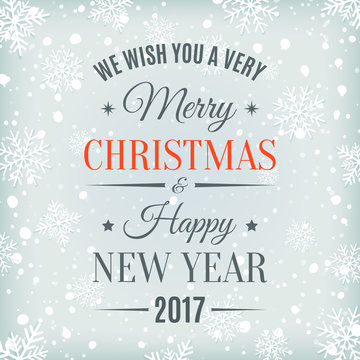 Merry Christmas and Happy New Year 2017.