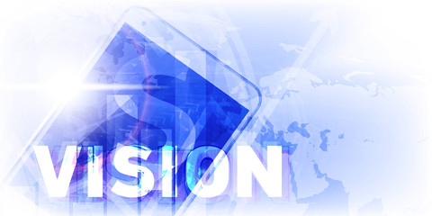 Business abstract bright vector concept