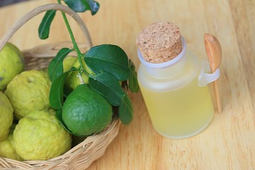 fresh kaffir lime oil