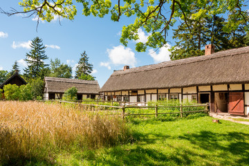 Obraz premium polish ethno- village