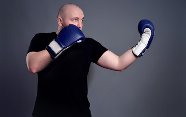 boxer coach training box muay thai