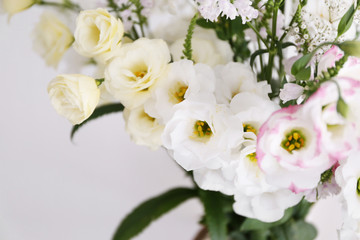 Beautiful flower bouquet, closeup