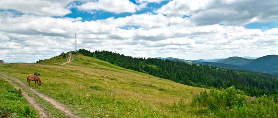 Obraz premium Beautiful mountains landscape