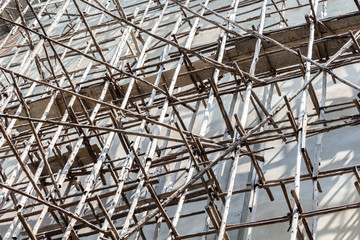 Construction of new home building