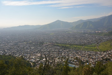 Landscape in Santiago Chile