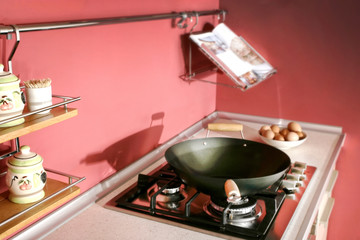 Obraz premium domestic kitchen