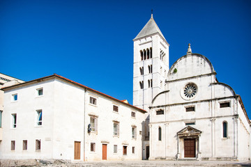 Fototapeta na wymiar St Mary church in Zadar old town