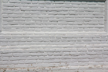 White brick wall