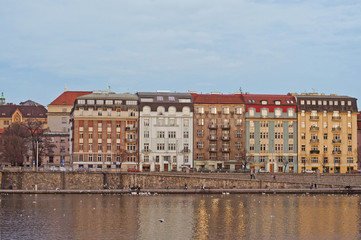 Embankment in Dresden