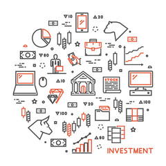 Round line concept for investment