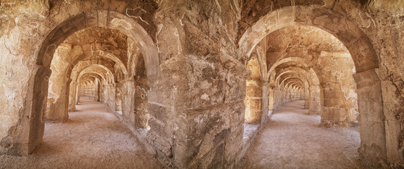 Archaic Ruins,Aspendos,Turkey