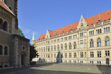 Fototapeta na wymiar Braunschweiger Rathaus