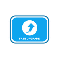 free upgrade icon - obrazy, fototapety, plakaty