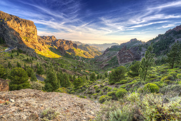 Mountains of Gran Canaria island, Spain © Patryk Kosmider