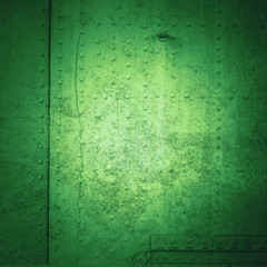 abstract green background, grunge metal