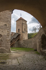 Tower of the castle Veveri