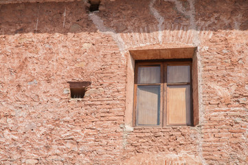 Fototapeta na wymiar La Vall d'Uixò windows in church