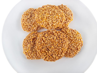 vegan sesame cookies