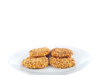 vegan sesame cookies