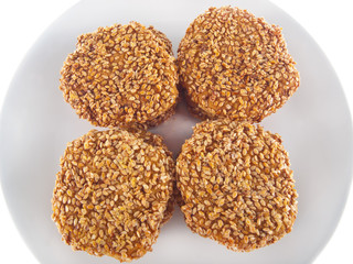 vegan sesame cookies